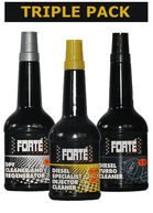 Forte Diesel System Cleaning Kit Triple Pack
