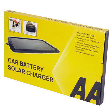 AA Solar Panel Car Battery Charger