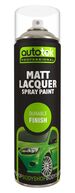 Autotek Spray On Paint Lacquer - Matt