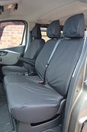 Fiat Talento 2016 + Crew Cab SX Driver's Seat And Double Passenger Seat Covers