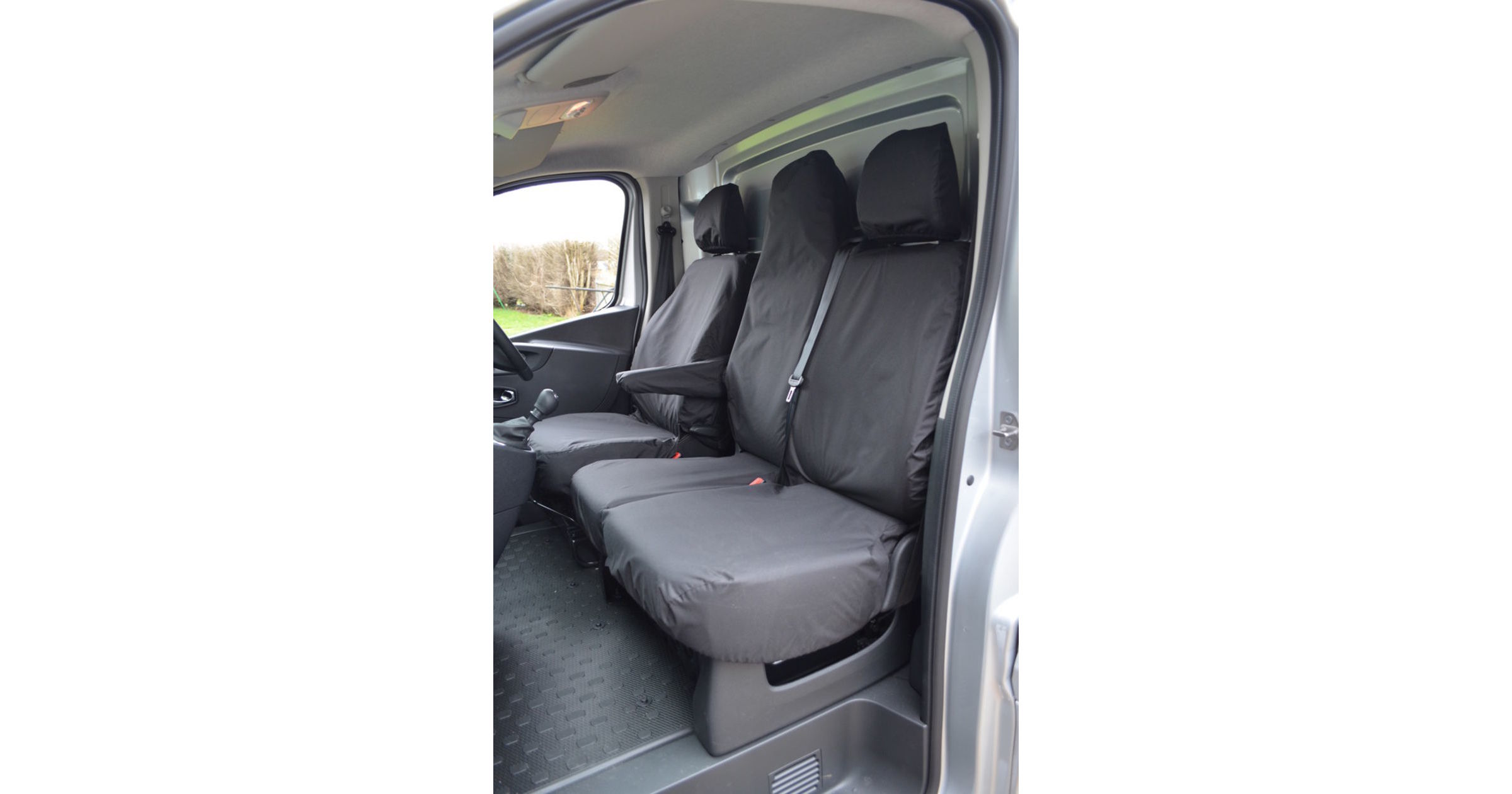 Renault Trafic 2014 + Driver's Seat And Folding Double Passenger Seat Covers