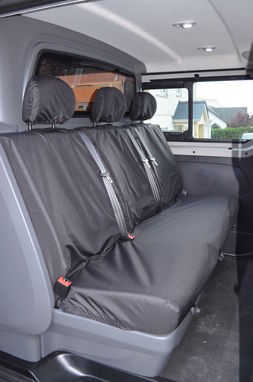 Renault Trafic 2014 + Crew Cab Business Plus & Sport Rear 3-Seater Seat Covers