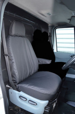 Ford Transit Van 2000 To 2013 Driver's Seat with Separate Headrest Seat Covers