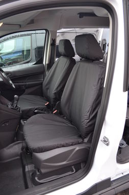 Ford Transit Connect Van 2014 - 2018 Front Pair Single Seat Covers Without Armrests