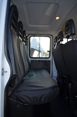 Iveco Daily Van 2014 + Chassis Cab Rear Quad Bench Seat Covers