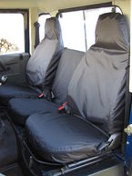 Land Rover Defender 1983-2007 Front Pair And Middle Passenger Seat Covers