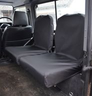 Land Rover Defender 1983-2007 Rear Pair of Fold-Up Dicky Seat Covers