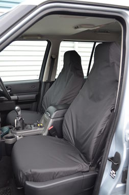 Land Rover Discovery 3 & 4 Front Pair Single Seats Without Armrests Seat Covers