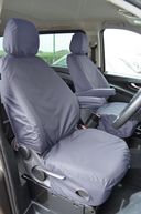 Mercedes Vito 2015 + Front Pair Of Single Seats Seat Covers