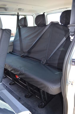 Renault Trafic 2001-2014 3rd Row Rear Triple Bench Seat Covers