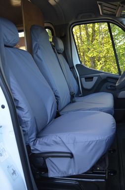 Vauxhall Movano Van 2010 + Driver's Seat and Folding Split Seat Base Double Passenger Seat Covers