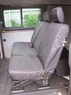 VW Transporter T5 Van 2003-2009 Rear Single And Double Seat Covers