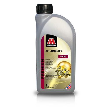 Millers XF Longlife 5w30 Fully Synthetic Engine Oil
