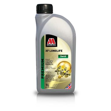 Millers XF Longlife 5w40 Fully Synthetic Engine Oil