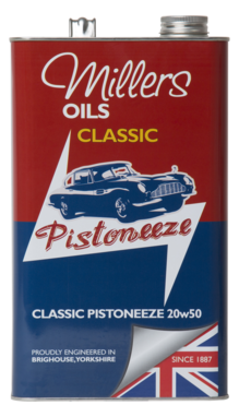 Millers Classic Pistoneeze 20w50 Engine Oil