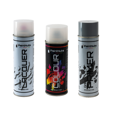 PaintNuts Colour Matched Spray Paint, Primer & Lacquer Kit