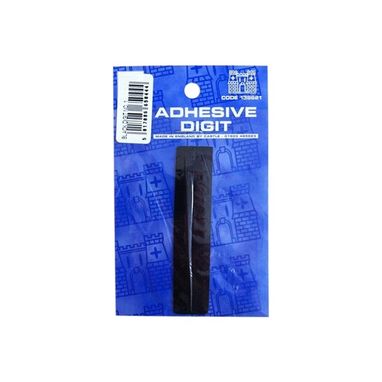 CASTLE PROMOTIONS 1- 3in. Adhesive Digit - Black - Pack Of 12