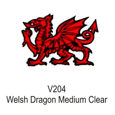 CASTLE PROMOTIONS Outdoor Vinyl Sticker - Welsh Dragon