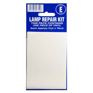 CASTLE PROMOTIONS Lamp Repair Outside Sticker - Transparent