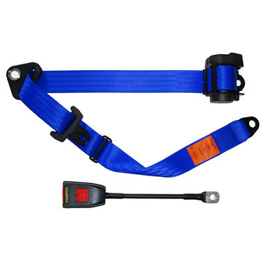 SECURON Seat Belt - Auto Lap & Diagonal - Blue