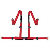 SECURON Harness - 4 Point & Snap Hooks - Red