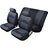 COSMOS Car Seat Cover Celcius - Set - Black/Grey