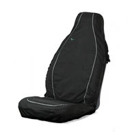 TOWN & COUNTRY Car Seat Cover Air Bag Compatible - Front Single - Black
