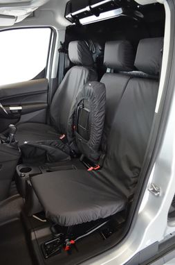 Ford Transit Connect Van 2018+ Driver's Seat And Double Passenger Seat Covers