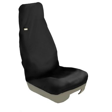 HEAVY DUTY DESIGNS Technicians Seat Cover - Single - Black