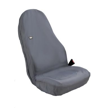 HEAVY DUTY DESIGNS Car & Van Seat Cover - Winged Front - Single - Grey