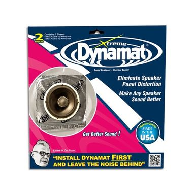 DYNAMAT Xtreme Noise Reduction Sheet - Speaker - 254mm x 254mm - Pack Of 2