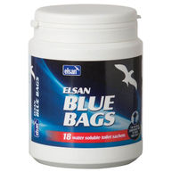 ELSAN Blue Bags Toilet Sachets - Pack of 21