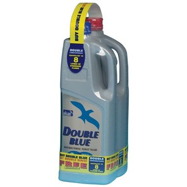 ELSAN Toilet Fluid - Double Blue + Free Double Rinse - 2 Litre
