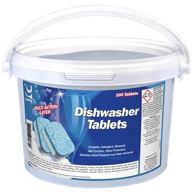 CLEENOL Dishwasher Tablets - Tub of 100