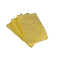 CLEENOL Disposable Wiping Cloths -  Yellow - Pack of 50