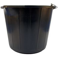 CLEENOL Heavy Duty Plastic Bucket - Black - 14 Litre