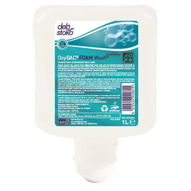 DEB Oxybac Foam Hand Wash - 1 Litre Cartridge