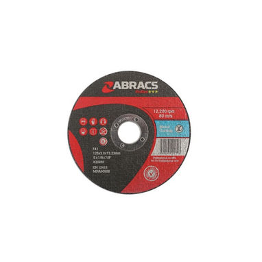 ABRACS Abracs Flat Cutting Discs - 125mm x 3mm - Pack of 10