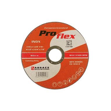 ABRACS Cutting Discs - Extra Thin - 115mm x 1.0mm - 10 Packs Of 10