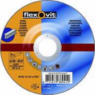 FLEXOVIT Grinding Disc - Depressed Centre -230mm x 6.5mm