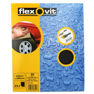 FLEXOVIT Wet & Dry Paper - P80 - Pack Of 25