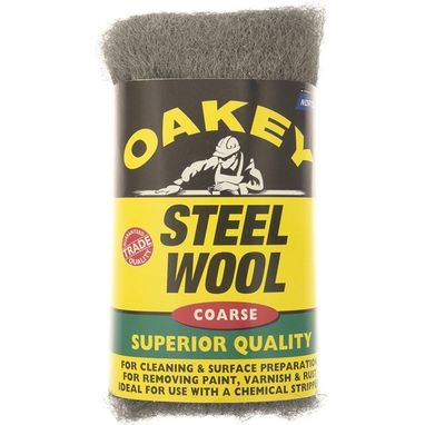 OAKEY NORTON Steel Wool - Coarse - 200g