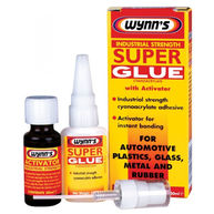 WYNNS Industrial Strength Super Glue with Activator - 20g Bottle