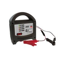 MAYPOLE Battery Charger - 4A - 12V - LED Automatic