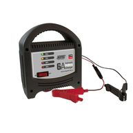 MAYPOLE Battery Charger 6A - 12V - LED Automatic