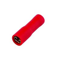 CONNECT Wiring Connectors - Red - Female Slide-On - 2.8mm - Pack Of 100