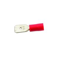 CONNECT Wiring Connectors - Red - Male Blade - 6.3mm - Pack Of 100
