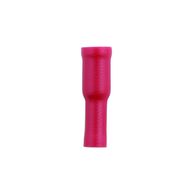 CONNECT Wiring Connectors - Red - Female Bullet - 4.0mm - Pack Of 100