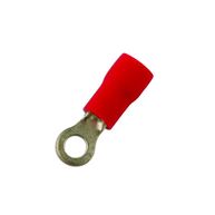CONNECT Wiring Connectors - Red - Ring - 3.2mm - Pack Of 100