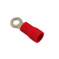 CONNECT Wiring Connectors - Red - Ring - 3.7mm - Pack Of 100